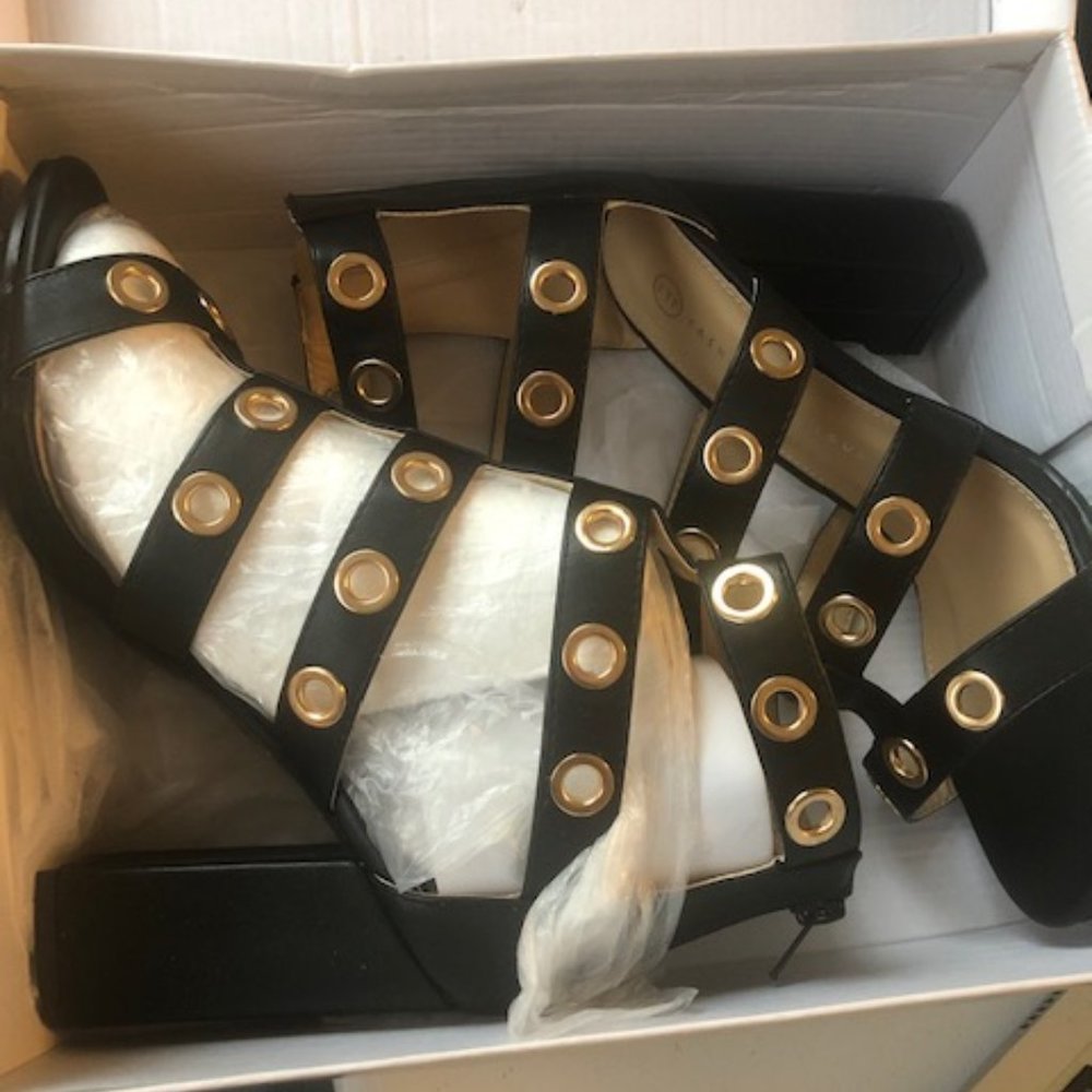 Fashion to Figure Black Heels (NEW)